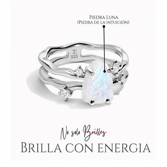 Anillo Piedra Lunar