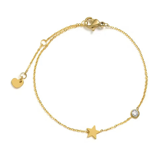 Pulsera Minimal-Estrella