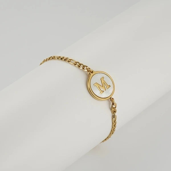 Pulsera Con Inicial - Letras A a Z